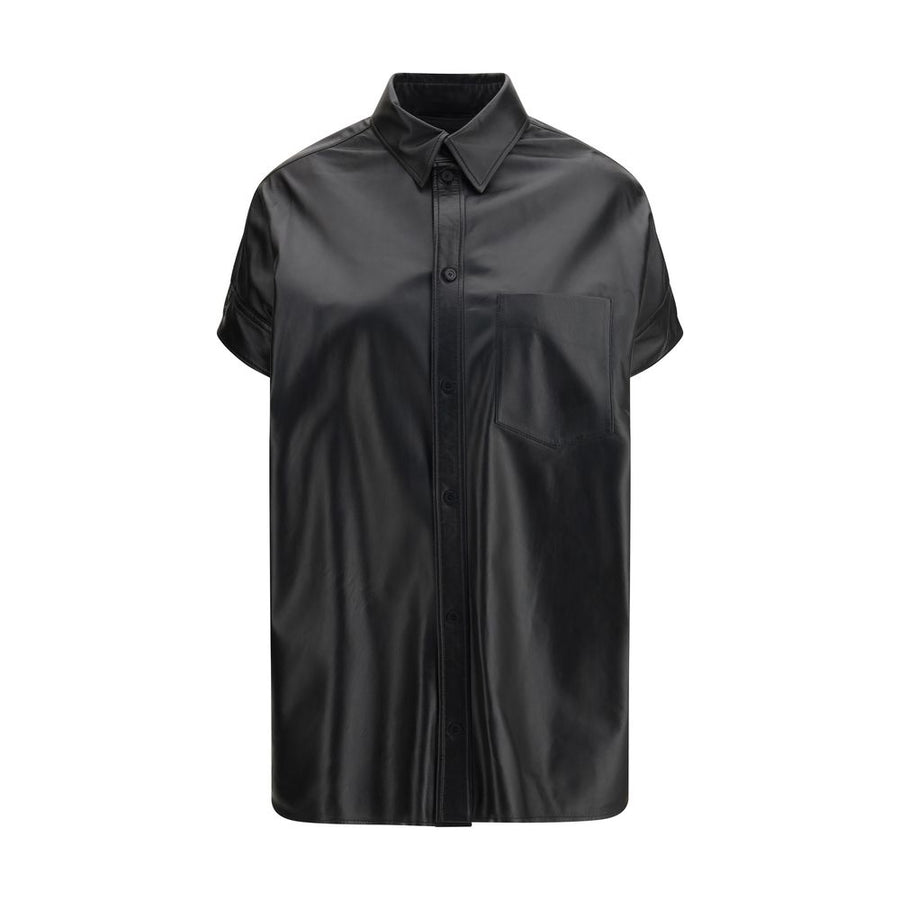 Balenciaga 100% Lamb Ovis Aries shirt in black