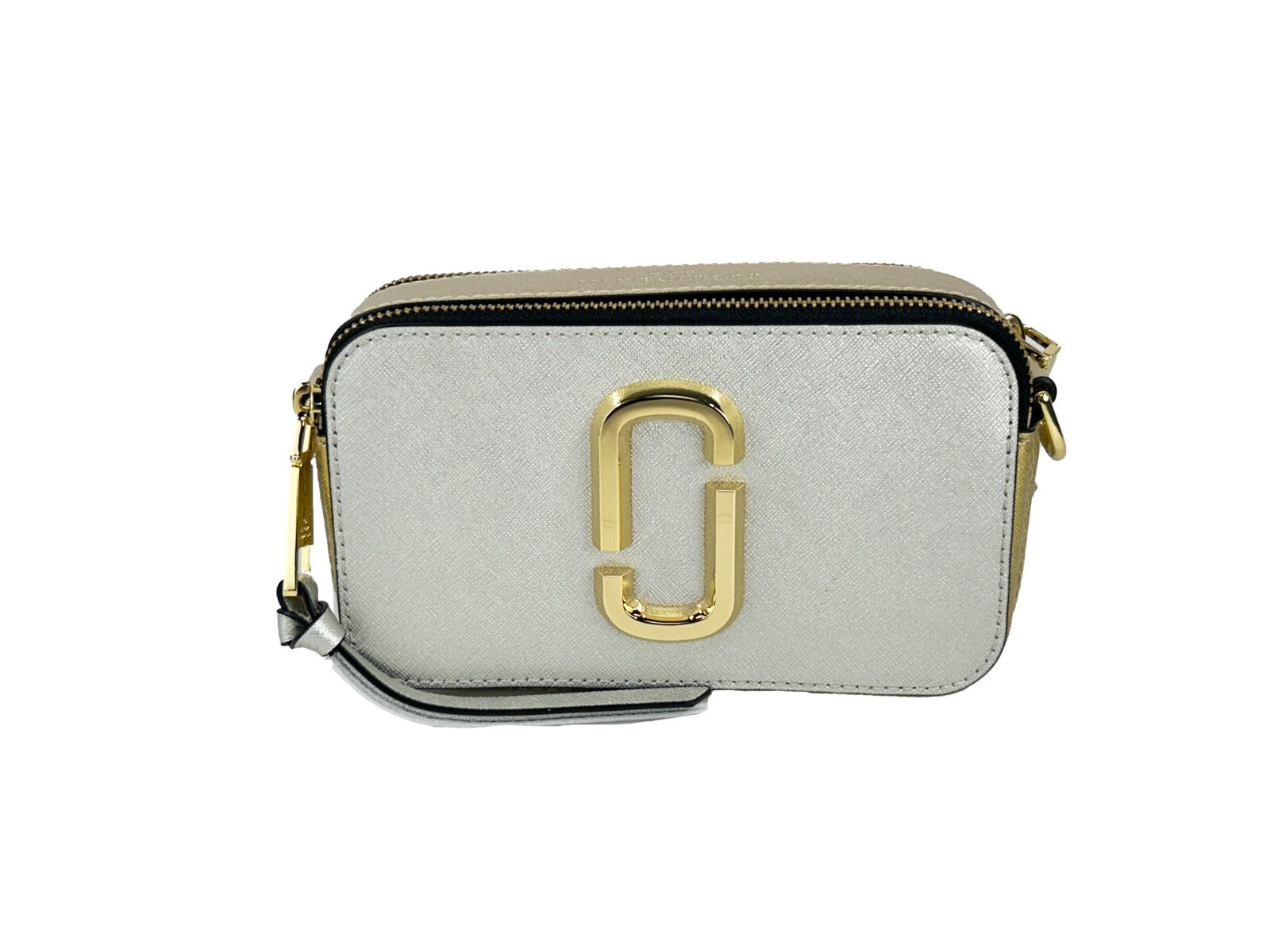 Marc Jacobs Womens Snapshot Crossbody Platinum Multi Oh129l01pf21-044 Ne Size Gold