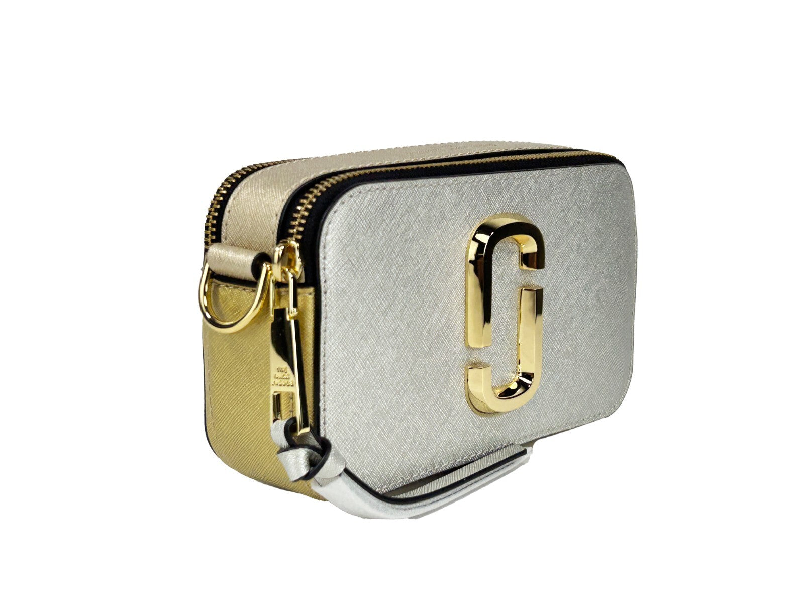 Marc Jacobs Womens Snapshot Crossbody Platinum Multi Oh129l01pf21-044 Ne Size Gold