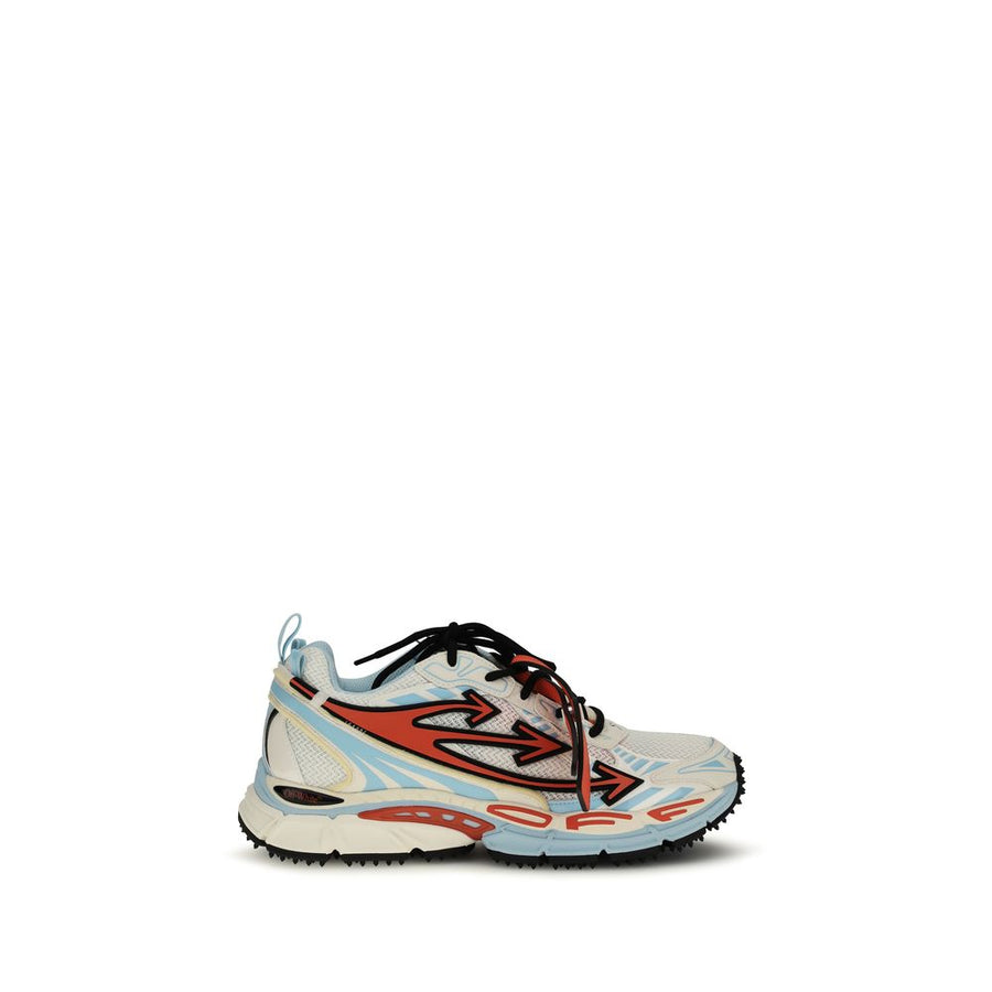 Off-White Upper 100% Calf Leather Bos Taurus sneaker in blue