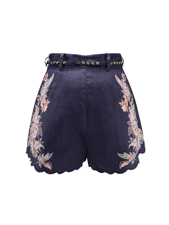 Zimmermann Rtw Navy Multi Paisley Lino