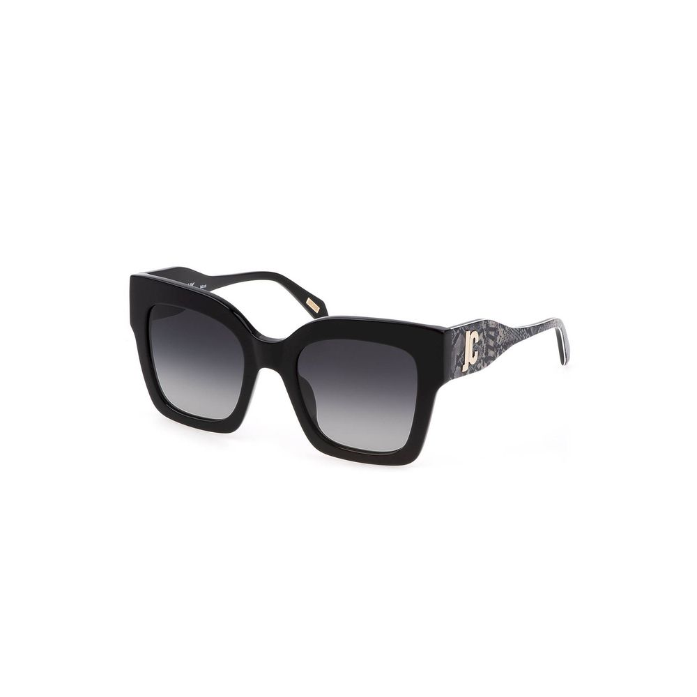 Black Plastic Women Sunglass Accessory