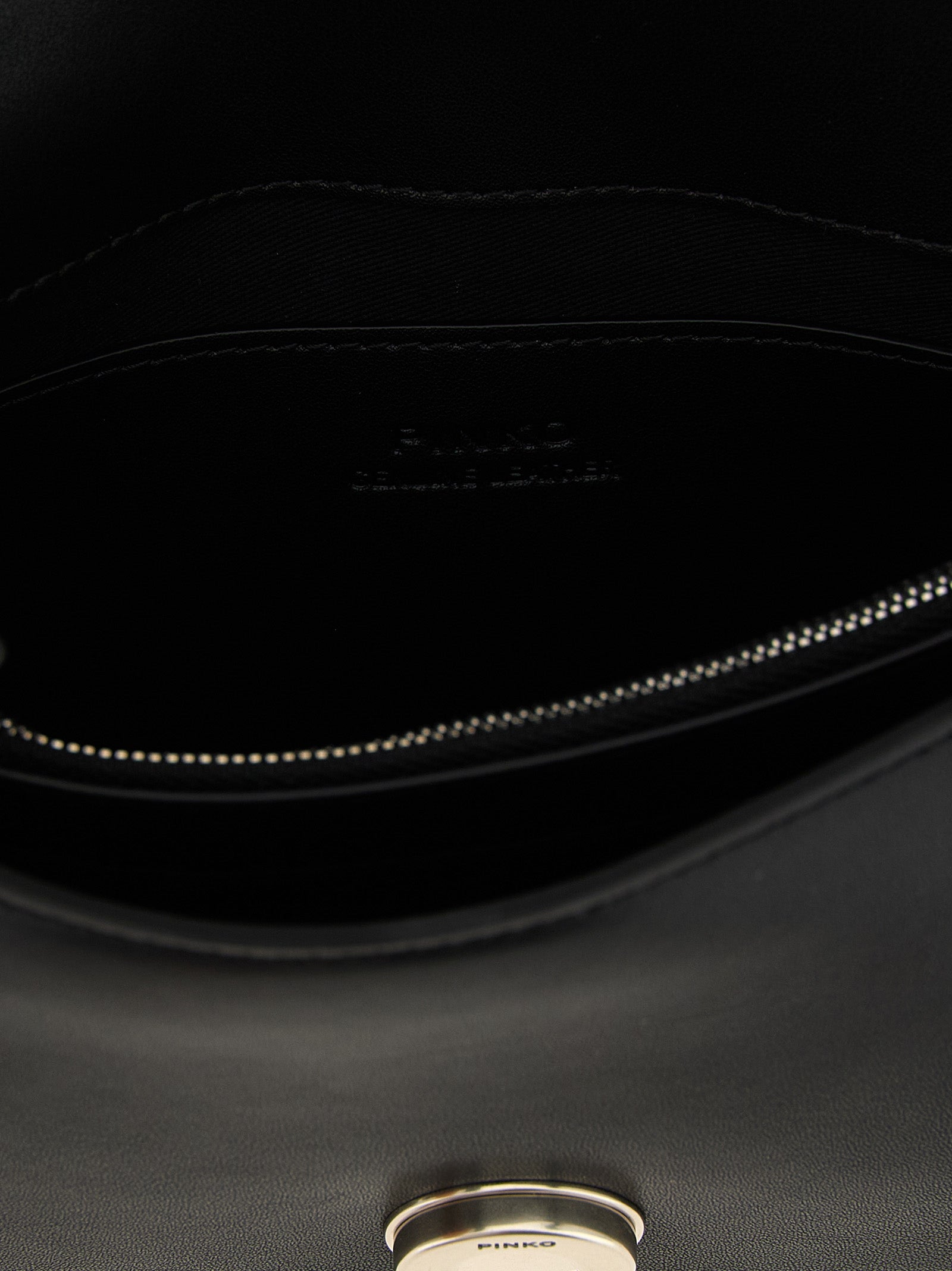Love One Mini crossbody bag Black Calfskin Leather (bos Taurus)