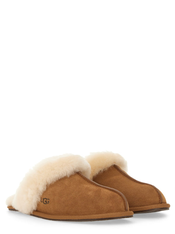 Scuffette Ii Brown Slipper Leather Sandal