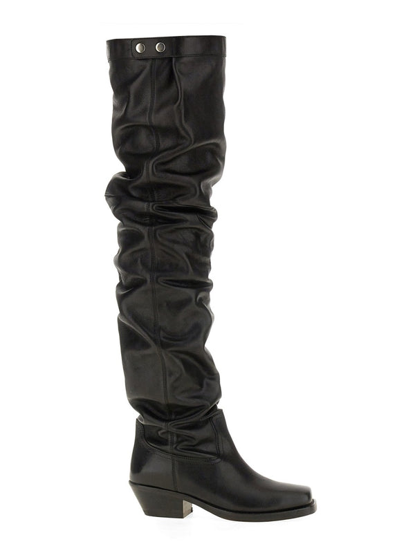 Boots Loved Ones Black Leather