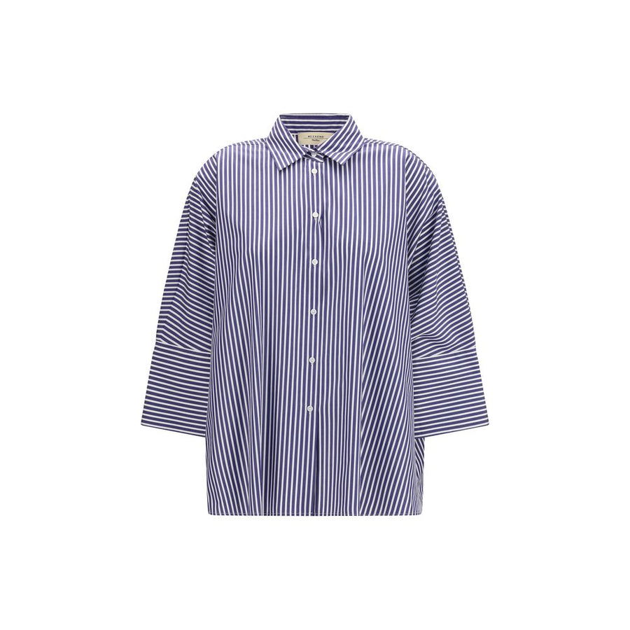 Max Mara 100% Cotton shirt in blue
