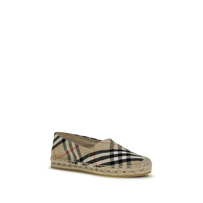 Burberry UPPER 100% Cotton SOLE 100% Rubber espadrille in beige — view 2