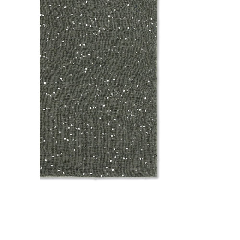 Brunello Cucinelli 70% Kashmir/capra Hircus scarf in green — view 3