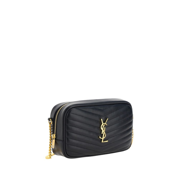 Saint Laurent 100% Calf Leather Bos Taurus crossbody bag in black — view 2