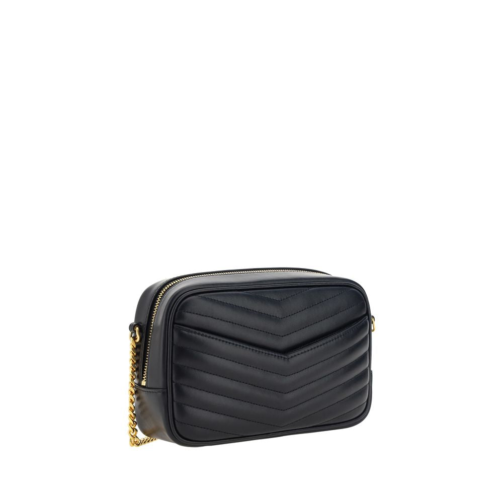 Saint Laurent 100% Calf Leather Bos Taurus crossbody bag in black — view 3