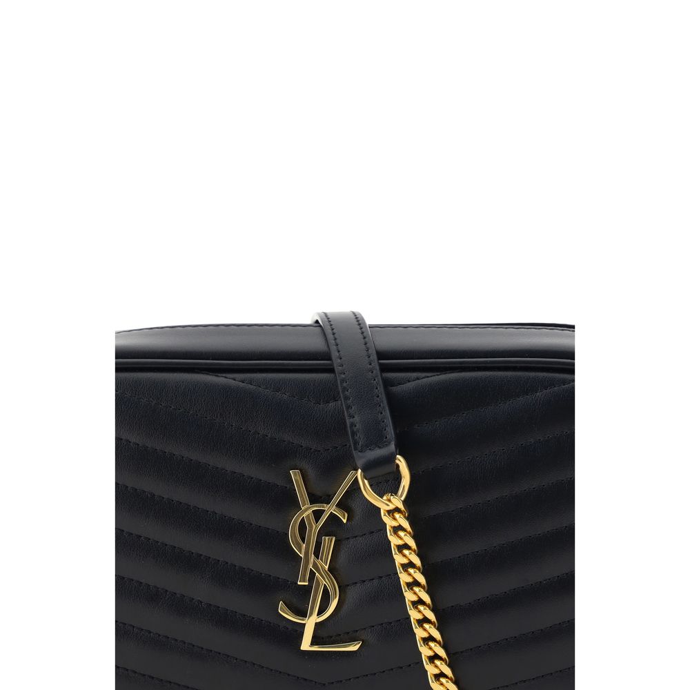 Saint Laurent 100% Calf Leather Bos Taurus crossbody bag in black — view 4