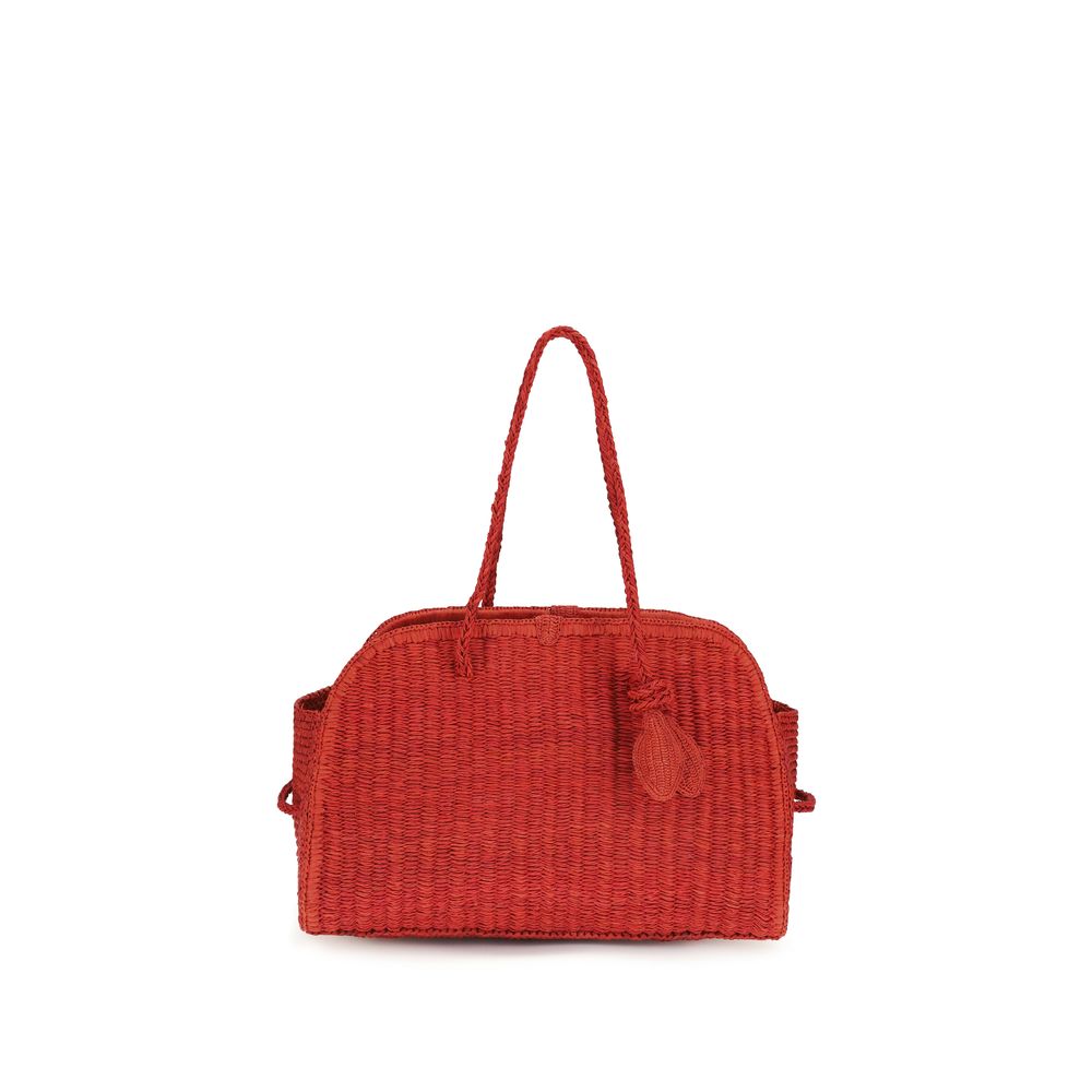 Multicolor Raffia Handbag Bag