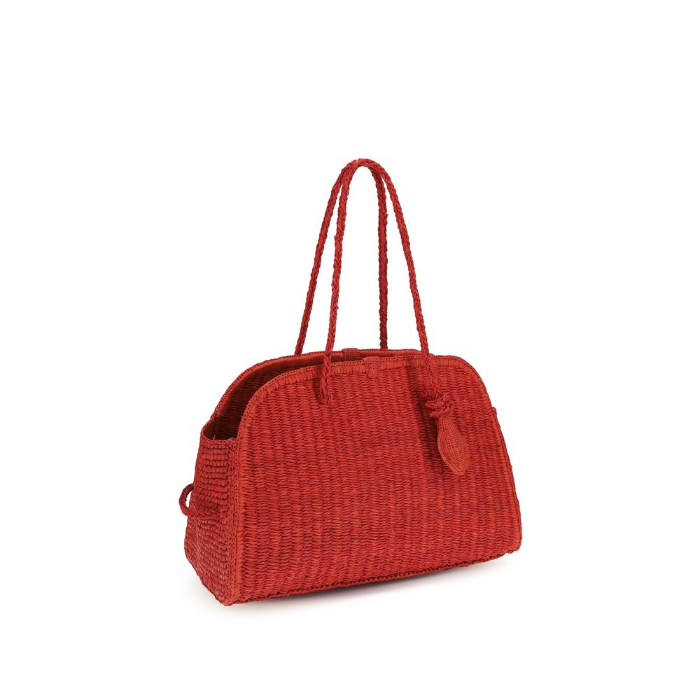 Multicolor Raffia Handbag Bag
