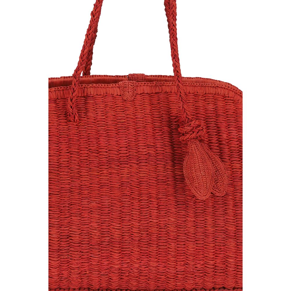 Multicolor Raffia Handbag Bag