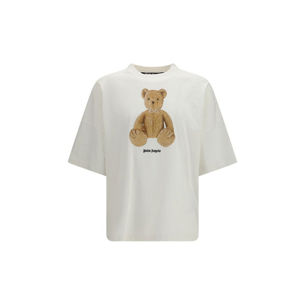 Palm Angels 100% Cotton t-shirt in white
