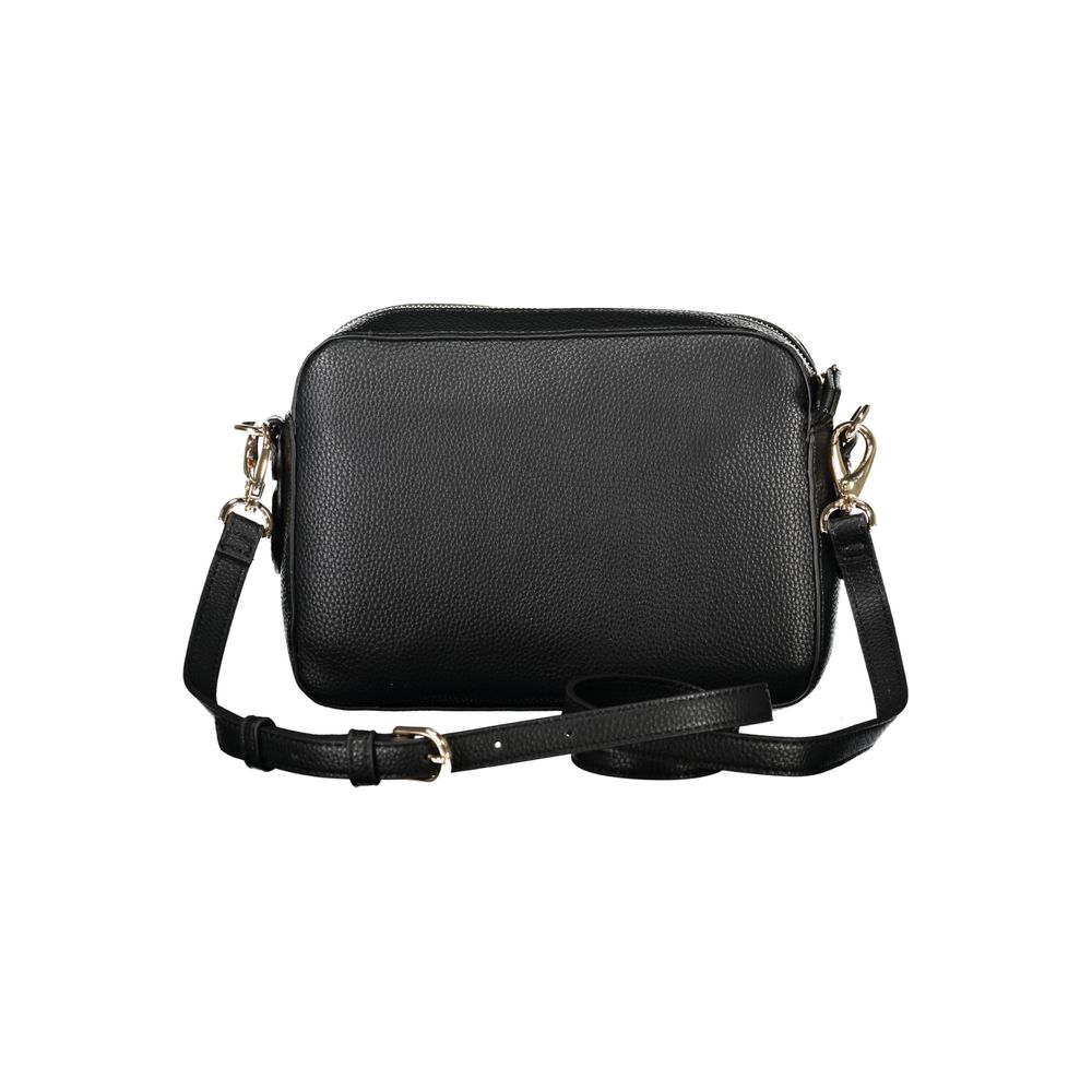 Black Polyurethane Womens Bag