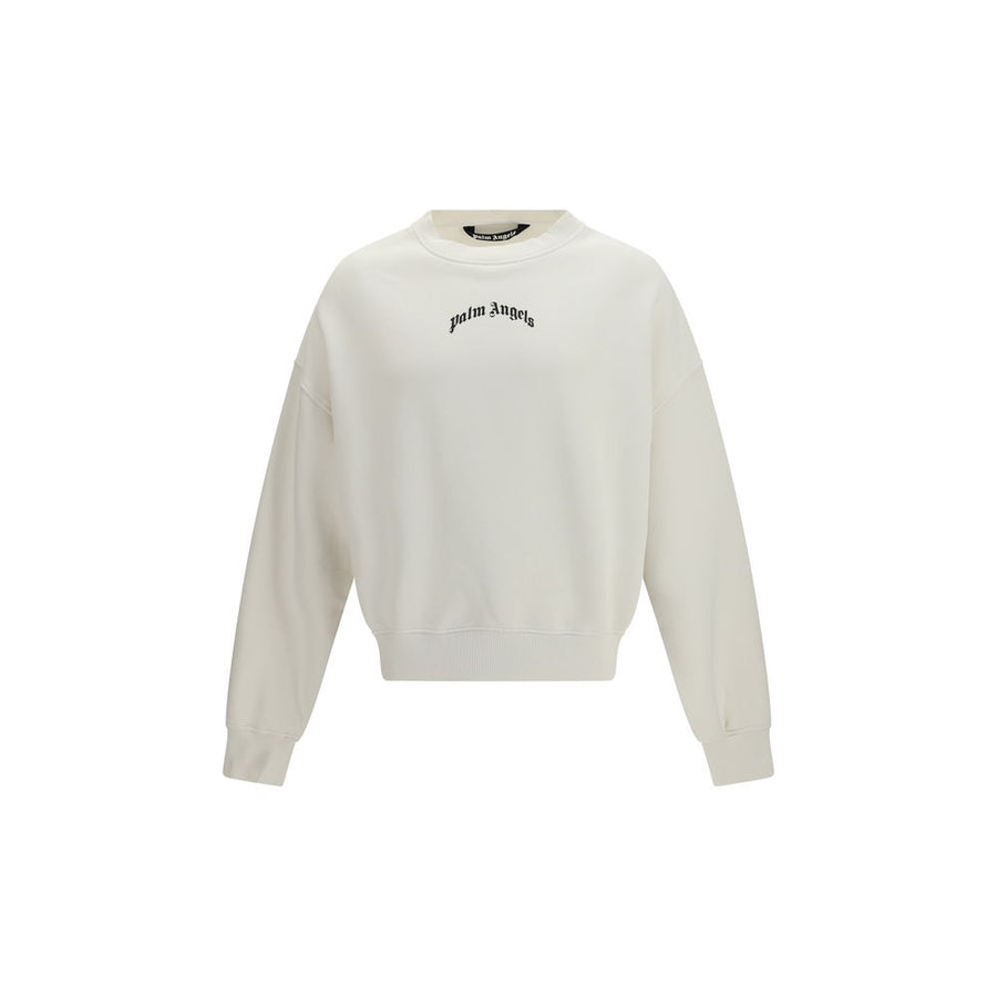 Palm Angels 95% Cotton sweatshirt in beige