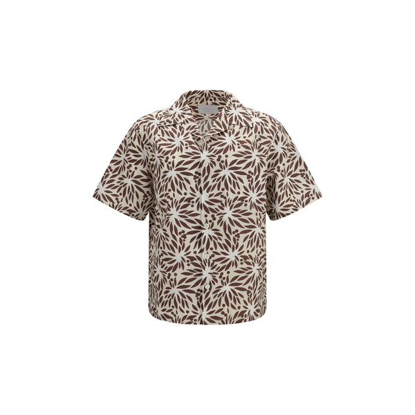 Prada 100% Cotton shirt in brown