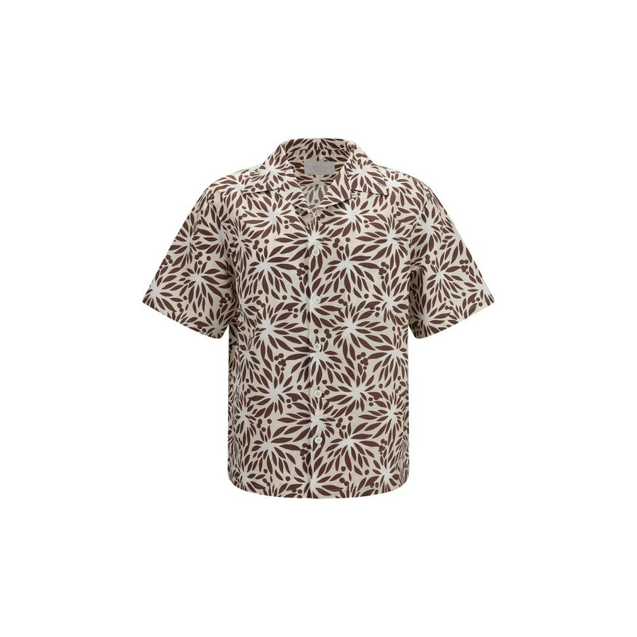 Prada 100% Cotton shirt in brown