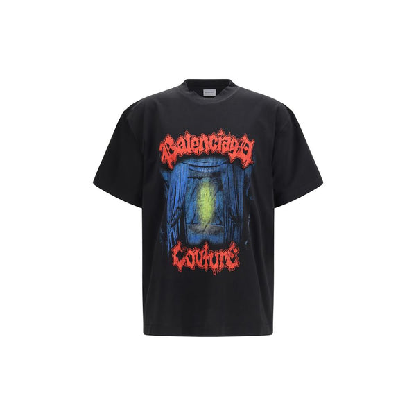 Balenciaga 100% Cotton t-shirt in black