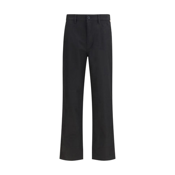 Burberry 100% Cotton chino pants in black
