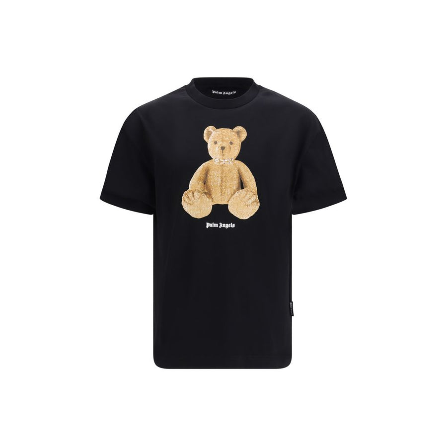 Palm Angels 100% Cotton t-shirt in black