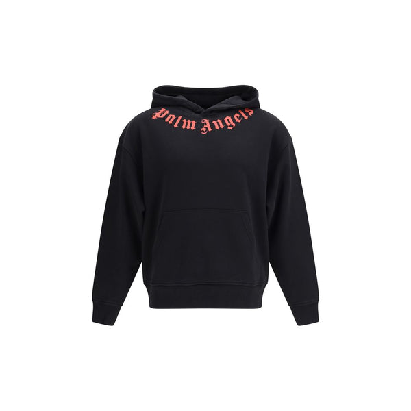 Palm Angels 95% Cotton hoodie in black