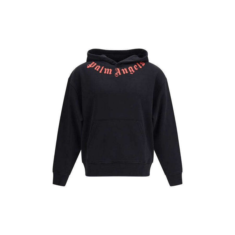Palm Angels 95% Cotton hoodie in black