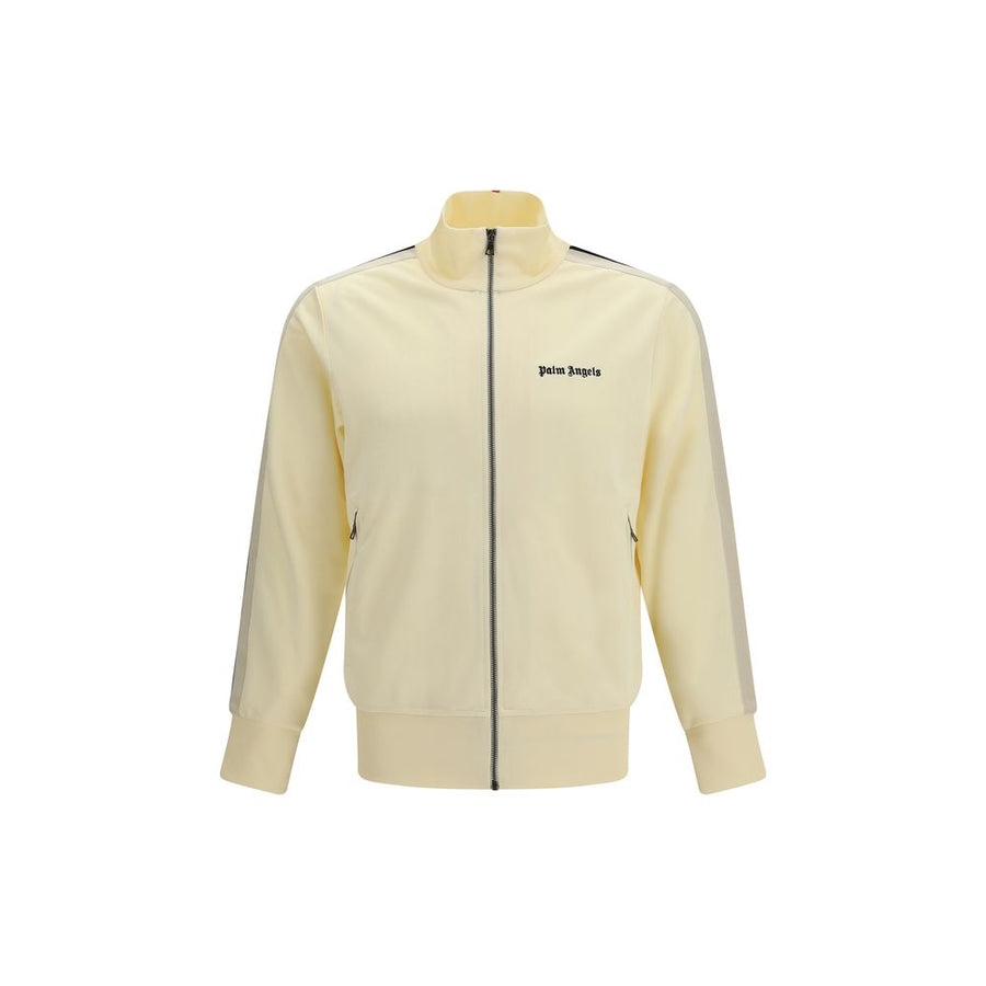 Palm Angels 97% Polyester 3% Elastane track jacket in beige