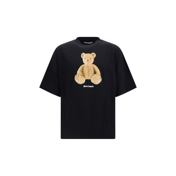 Palm Angels 100% Cotton t-shirt in black