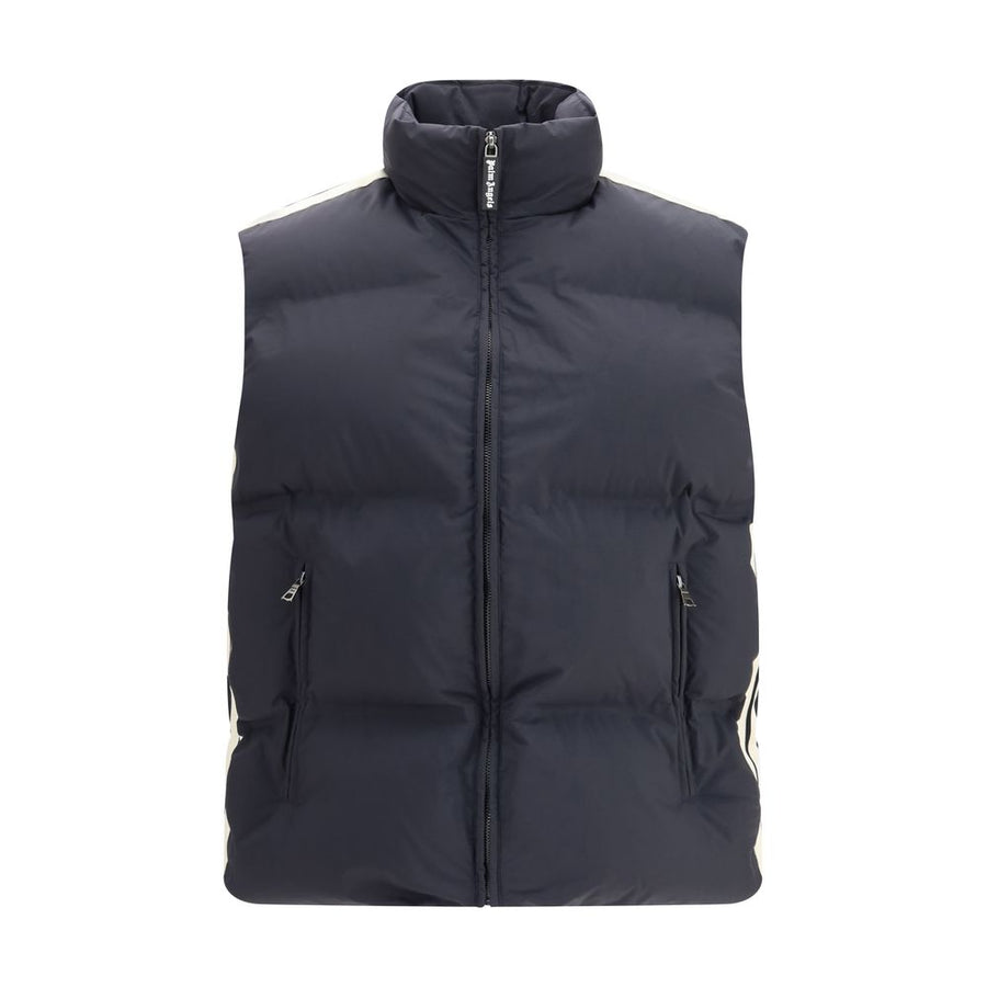 Palm Angels 100% Polyamide vest in black