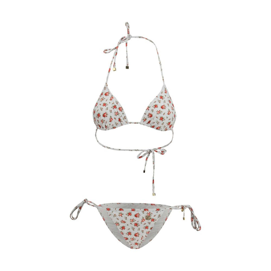Dolce & Gabbana 74% Nylon bikini in white