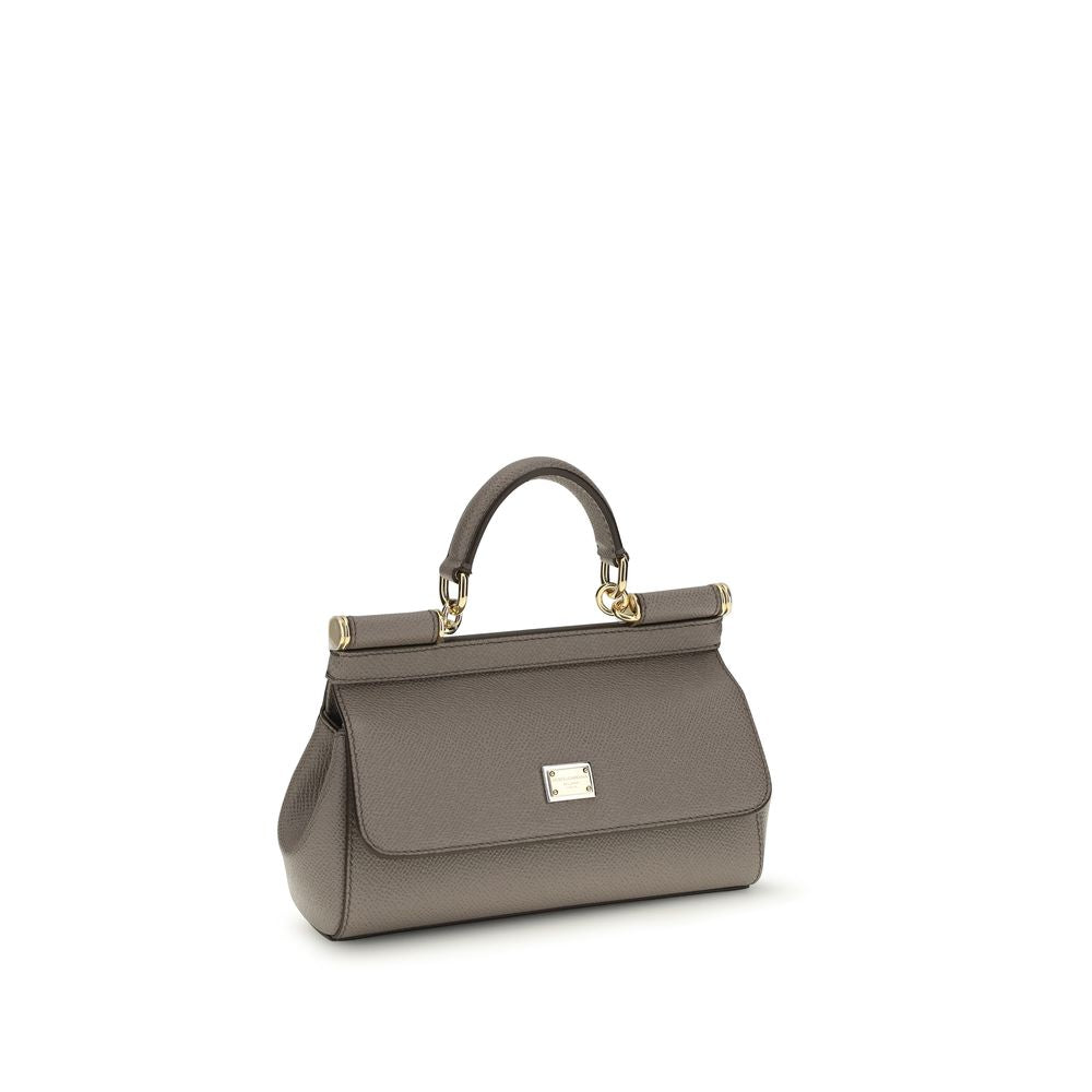 Gray Calf Leather Bos Taurus Handbag Bag