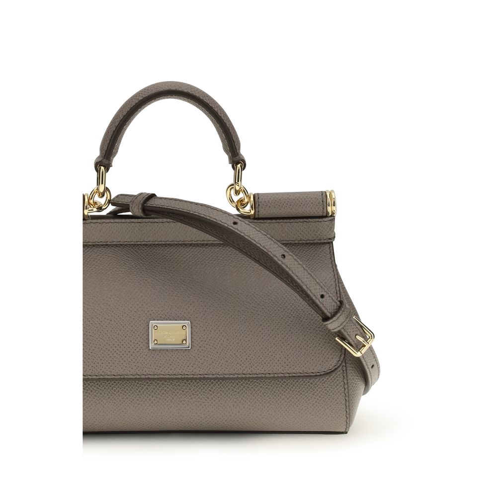 Gray Calf Leather Bos Taurus Handbag Bag