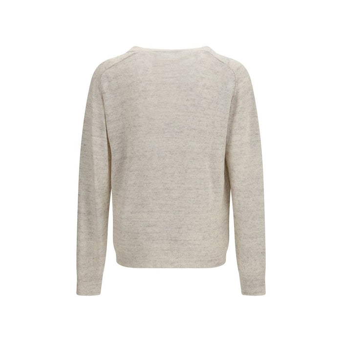 Our Legacy 75% Linen 25% Cotton sweater in beige — view 2