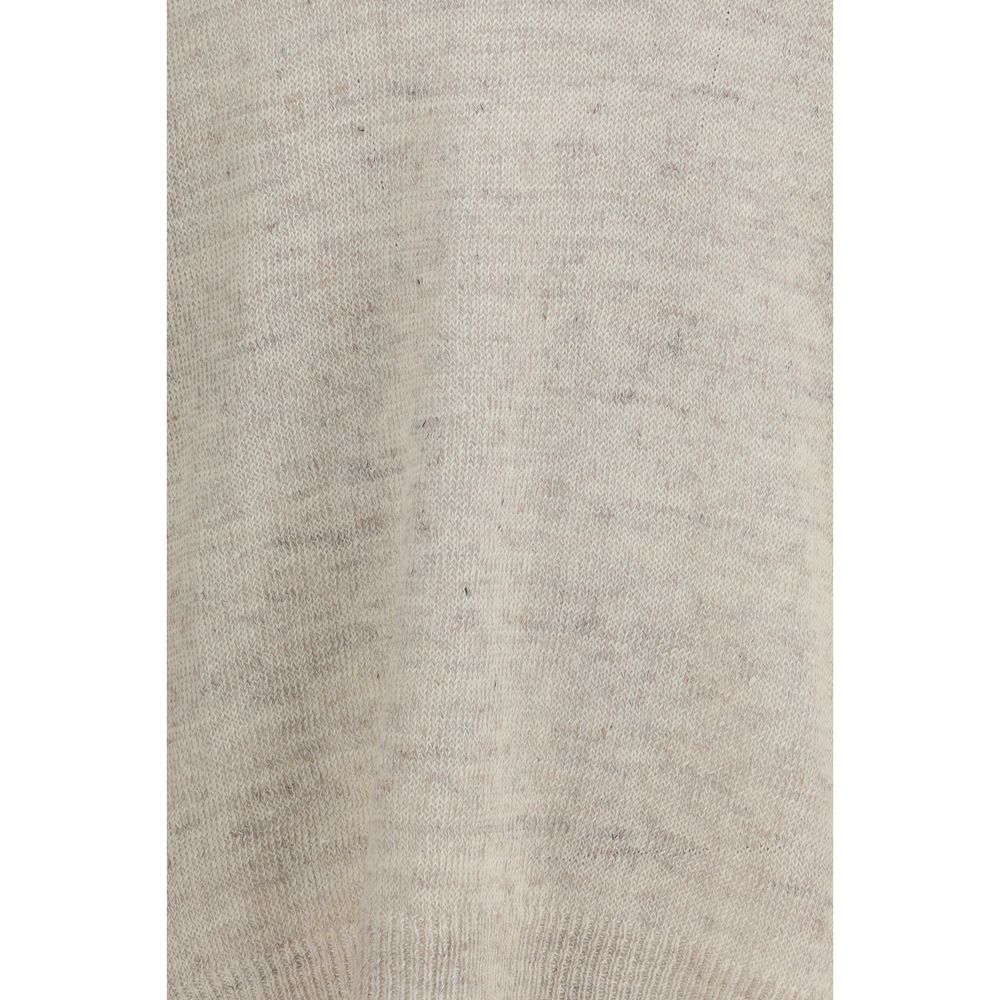 Our Legacy 75% Linen 25% Cotton sweater in beige — view 3