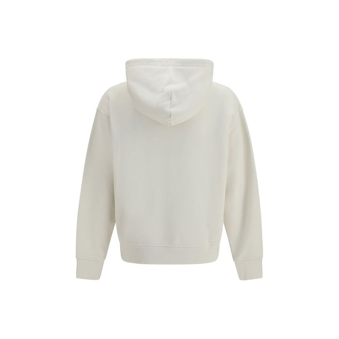 Palm Angels 95% Cotton hoodie in beige — view 2