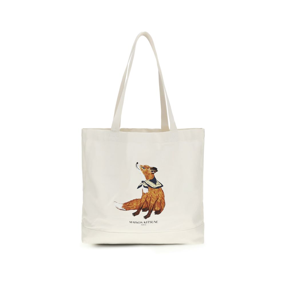 Beige Cotton Handbag Bag
