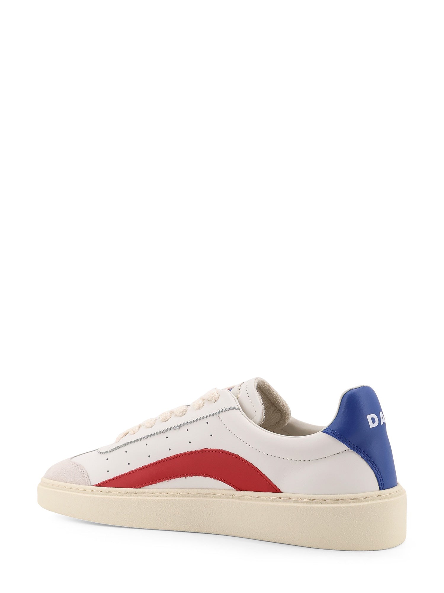 Dsquared2 Sneakers Panna Rosso Blu Pelle