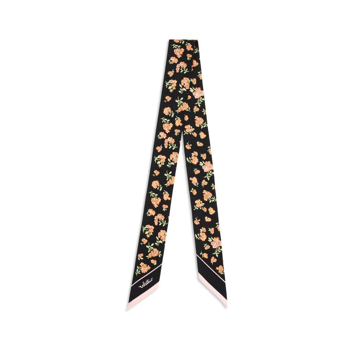 Valentino Garavani 100% Silk scarf in black
