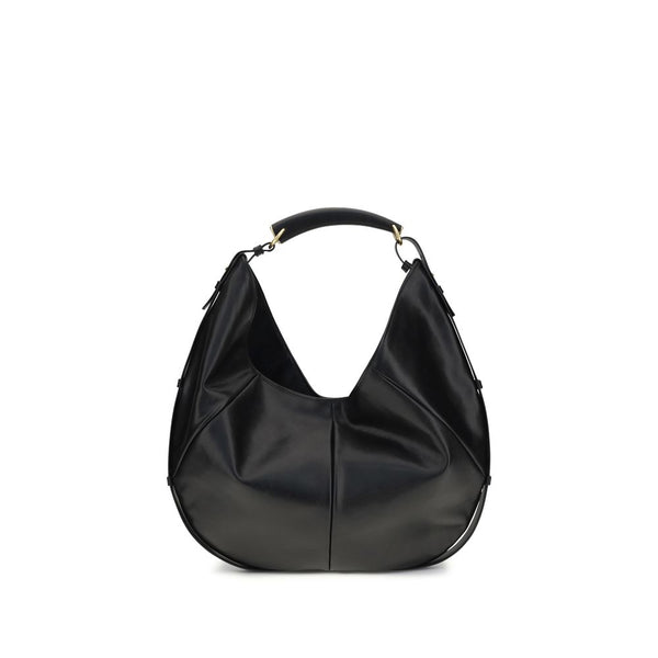 Saint Laurent 100% Calf Leather Bos Taurus shoulder bag in black