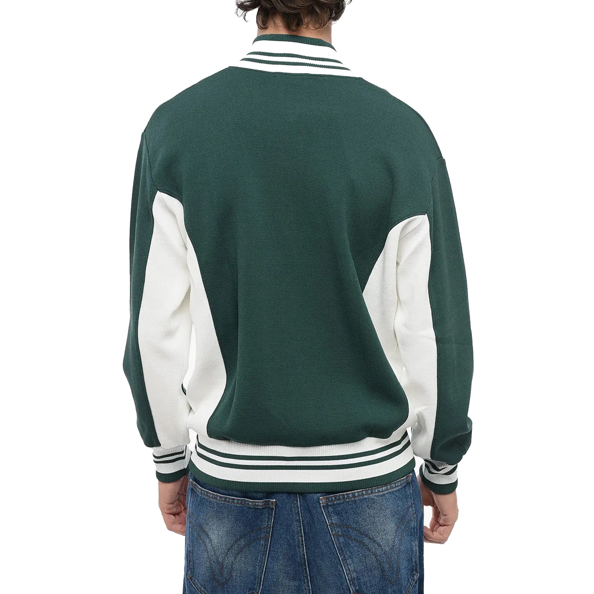 Autry Track Bomber Green Nylon Viscose