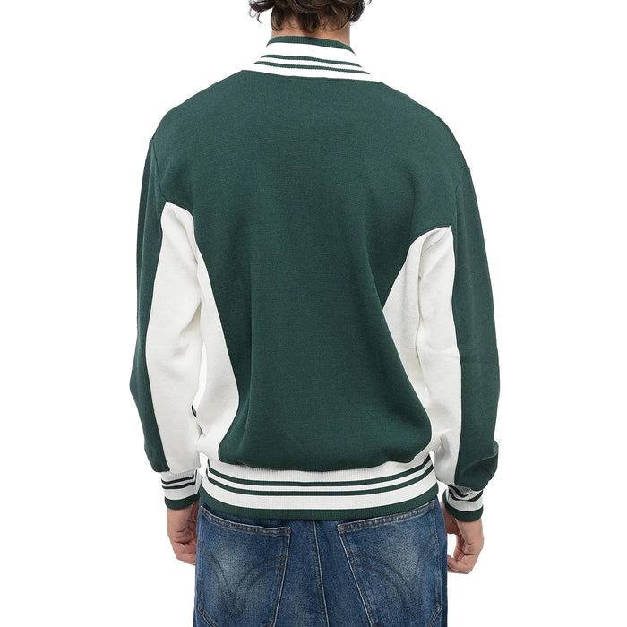 Autry Track Bomber Green Nylon Viscose
