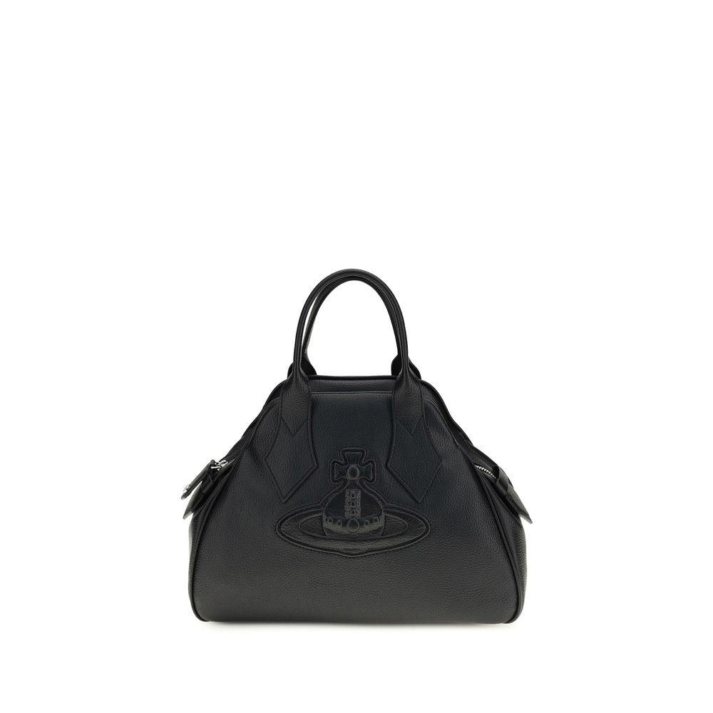 Black Polyurethane Handbag Bag