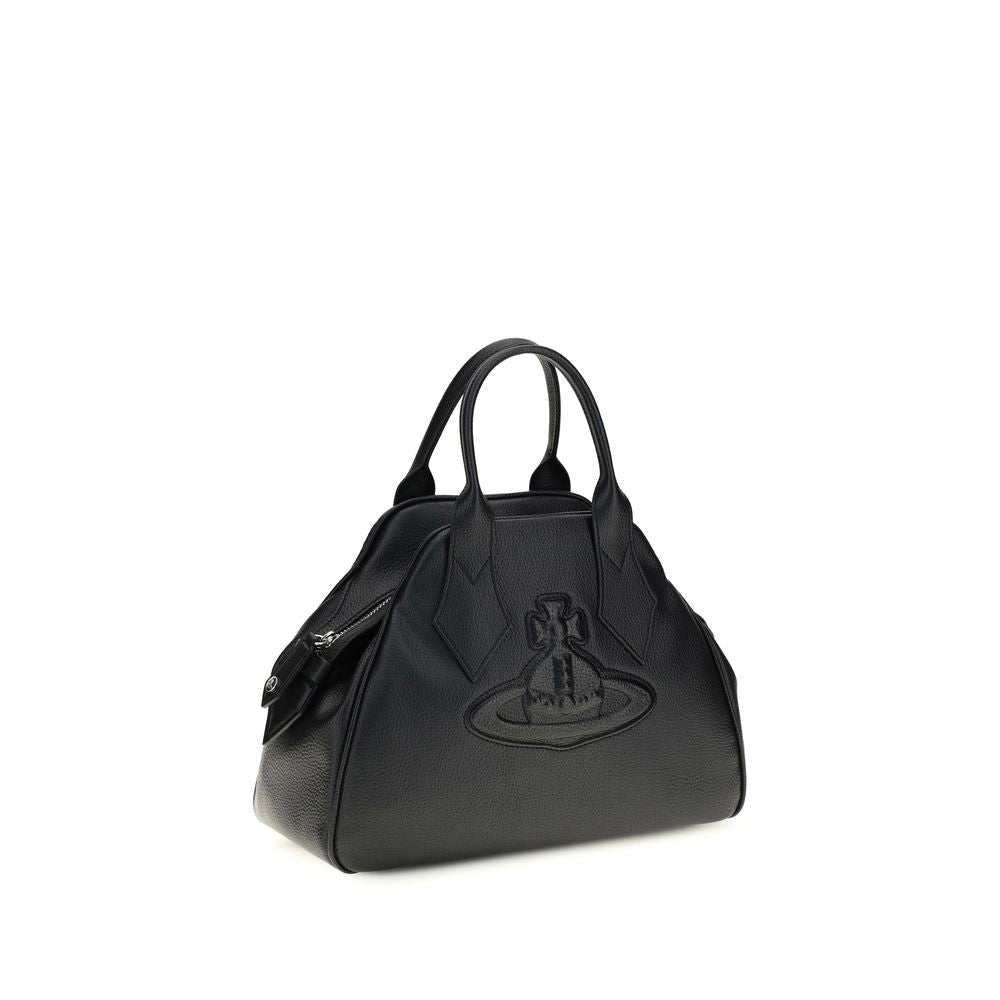 Black Polyurethane Handbag Bag