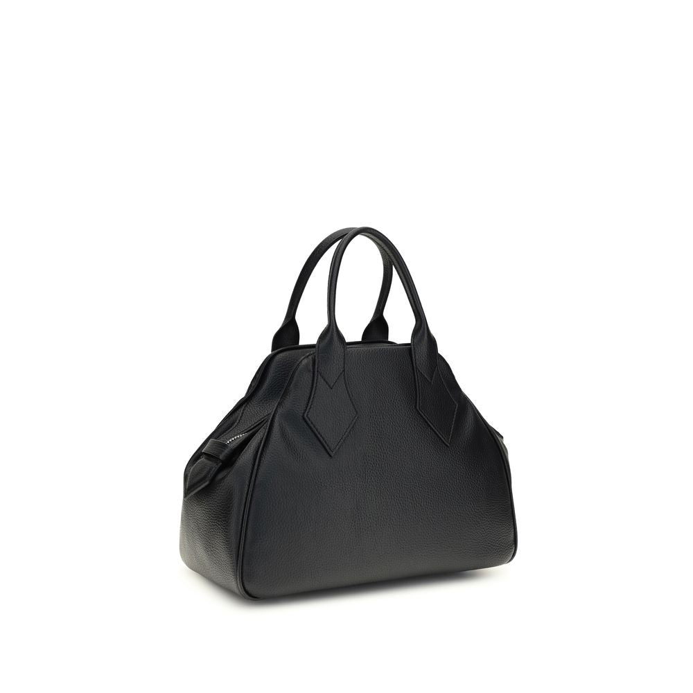 Black Polyurethane Handbag Bag