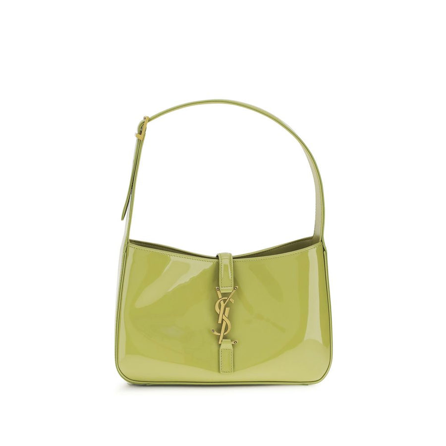 Saint Laurent 100% Calf Leather Bos Taurus shoulder bag in yellow