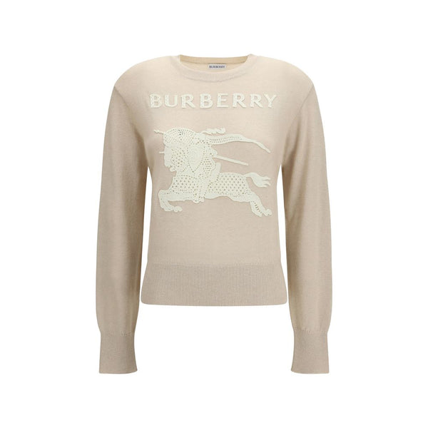 Burberry 100% Polyester sweater in beige