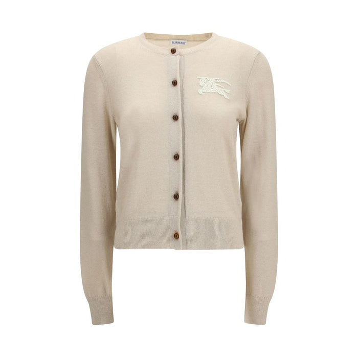 Burberry 100% Polyester cardigan in beige