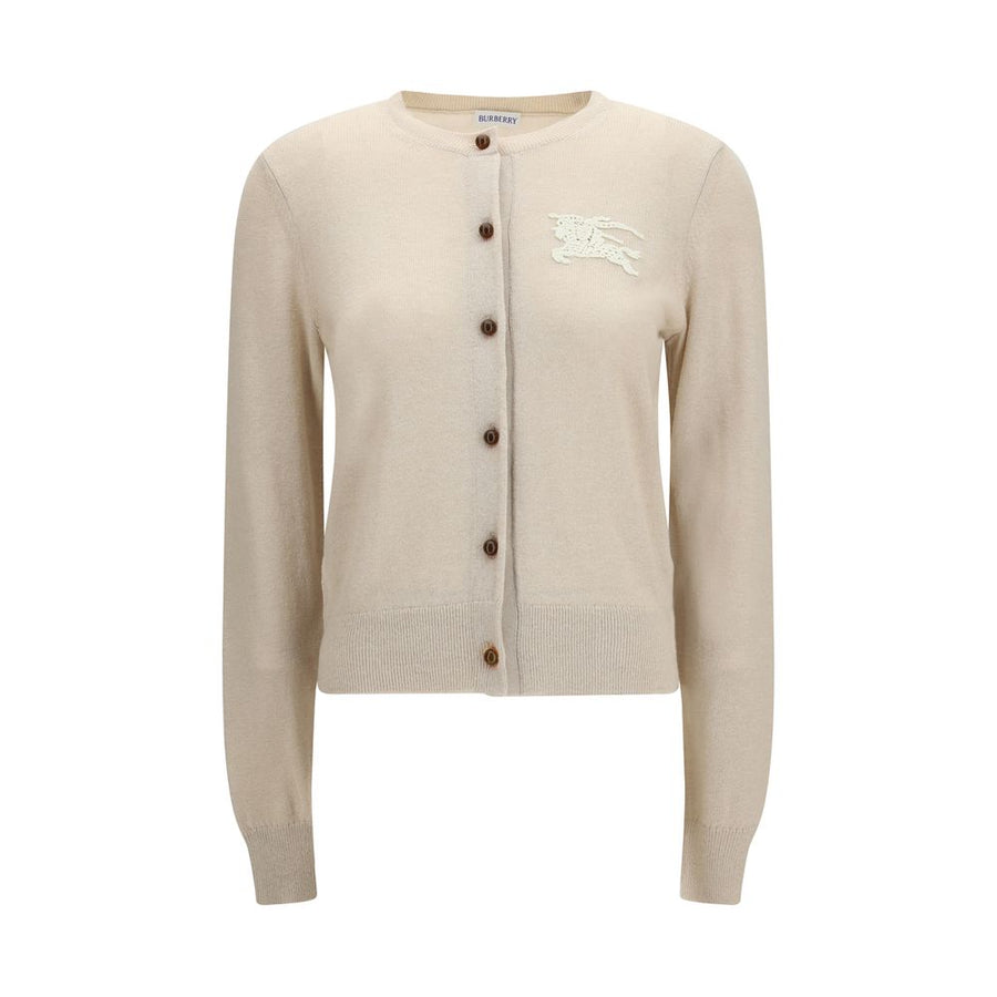 Burberry 100% Polyester cardigan in beige